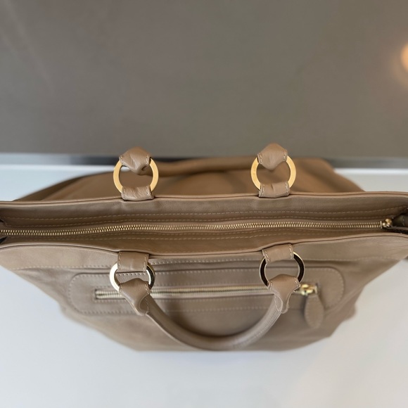 Leather Crossbody Tote Bag byLena Erziak. - Picture 2 of 4